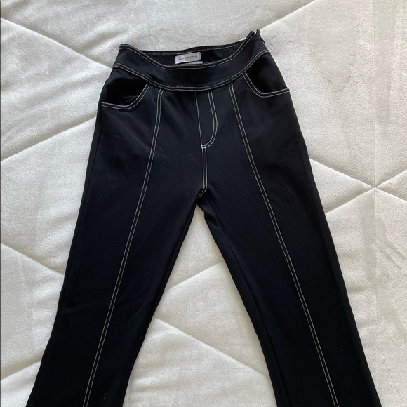 Urban Outfitters contrast stitch flare pants - Picture 3 of 6